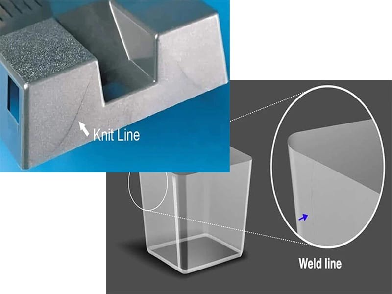 Knit Line vs Weld Line