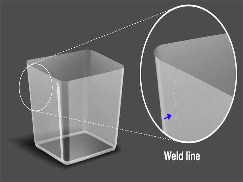 Weld Line Injection Molding